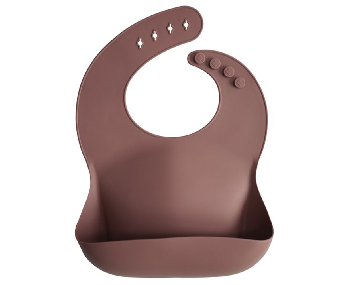 Babetes silicone mushie lisos