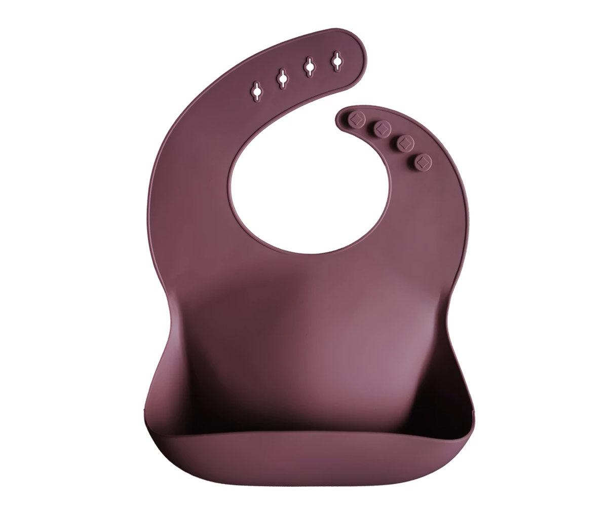 Babetes silicone mushie lisos
