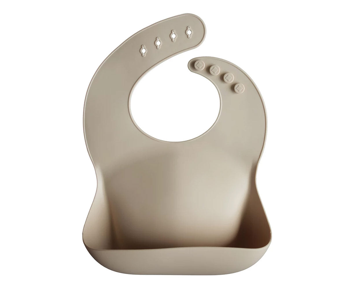 Babetes silicone mushie lisos