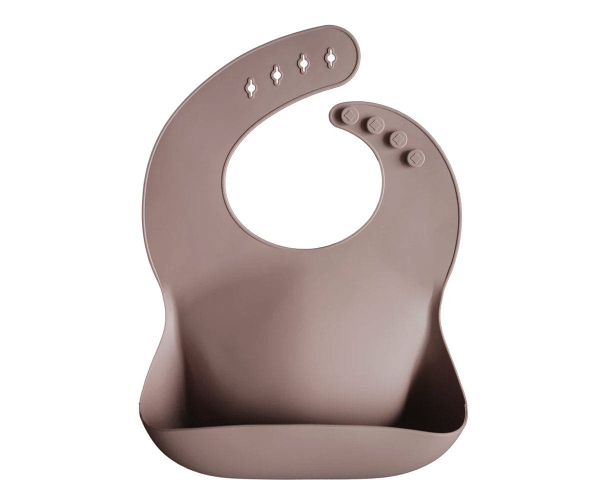 Babetes silicone mushie lisos