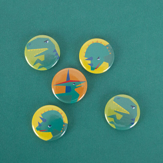 Crachás dinossauros