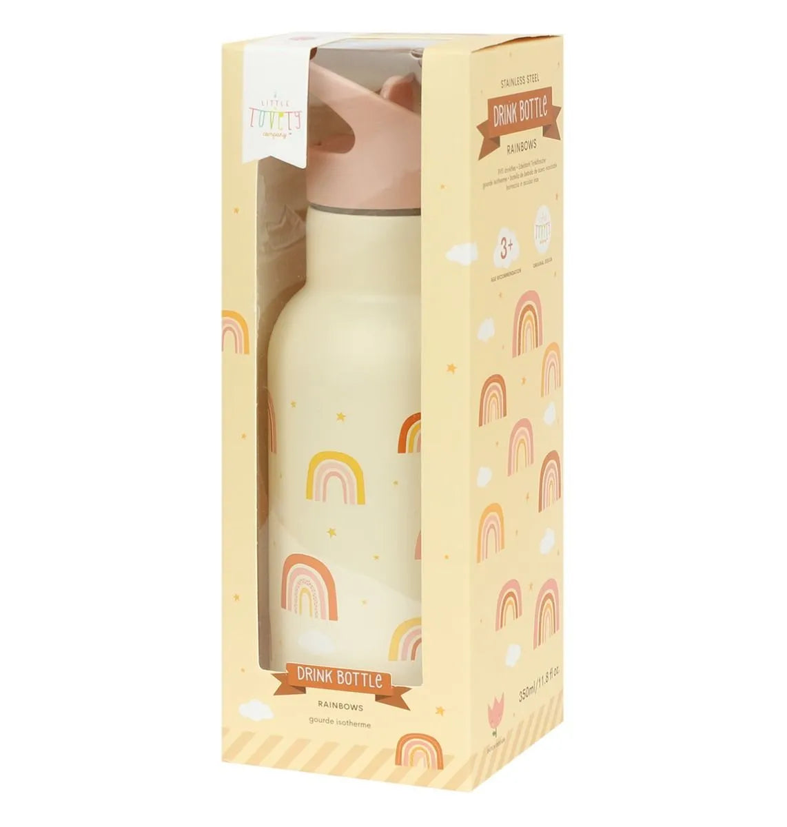 Garrafa térmica arco íris