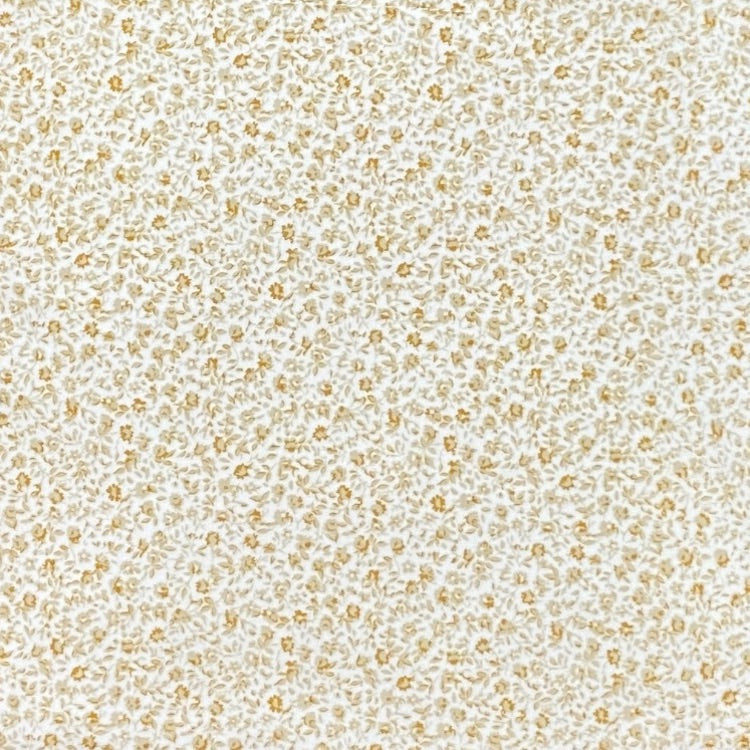 Necessaire flores Malta amarelo