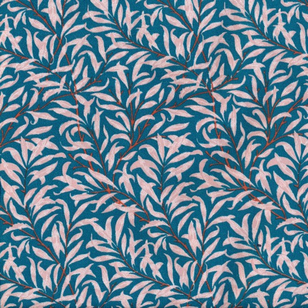 Tecido plastificado - Olívia dark turquoise