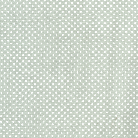 Tecido plastificado - dots vert