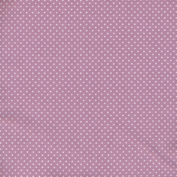 Tecido plastificado - Dots orchid