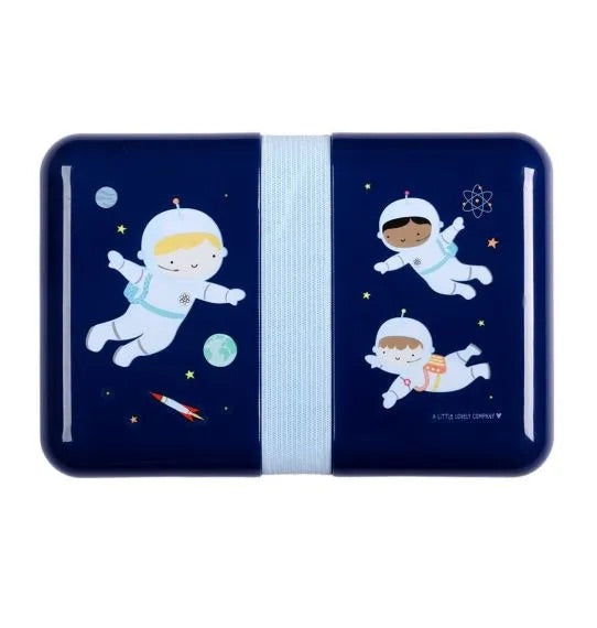 Caixa rectângular astronautas