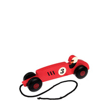 Carregar imagem no visualizador da galeria, Brinquedo de puxar - carro de corrida vintage