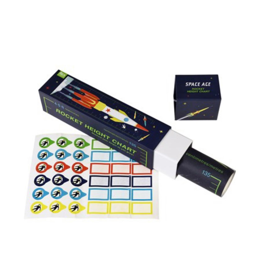 Régua de parede foguetão