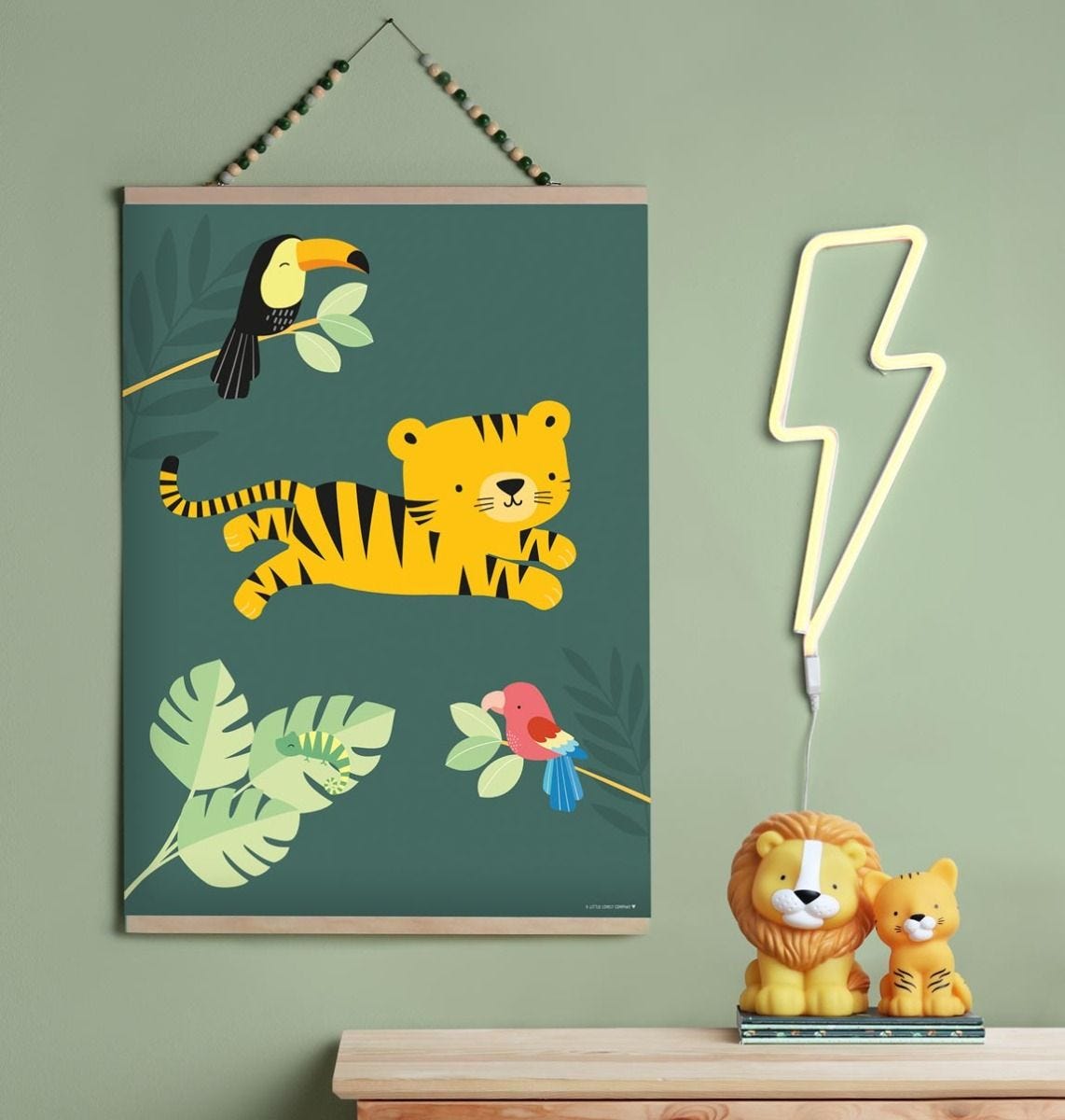 Luz de presença tigre
