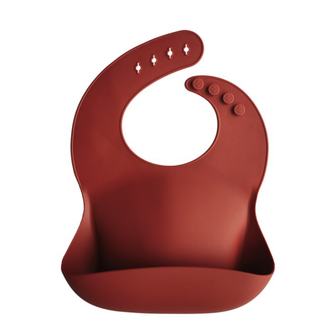 Babetes silicone mushie lisos