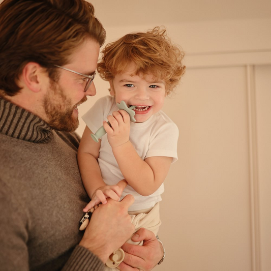 Escova de dentes silicone cambridge blue