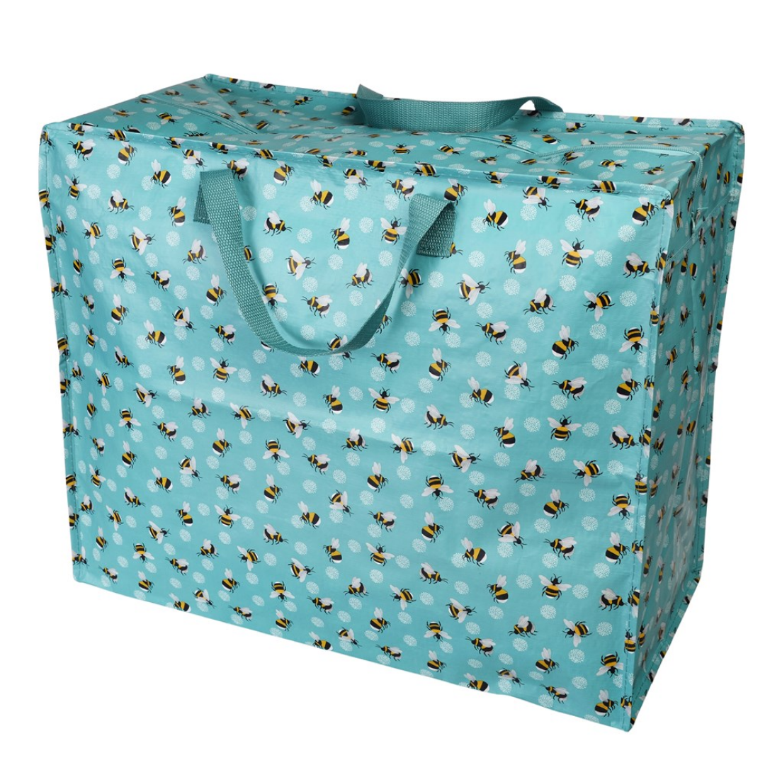 Saco jumbo abelhas azul