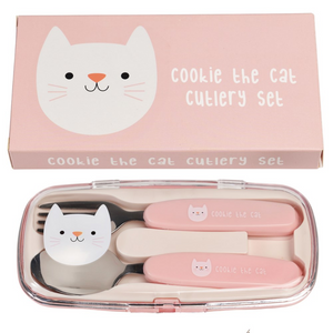 Conjunto talheres cookie the cat