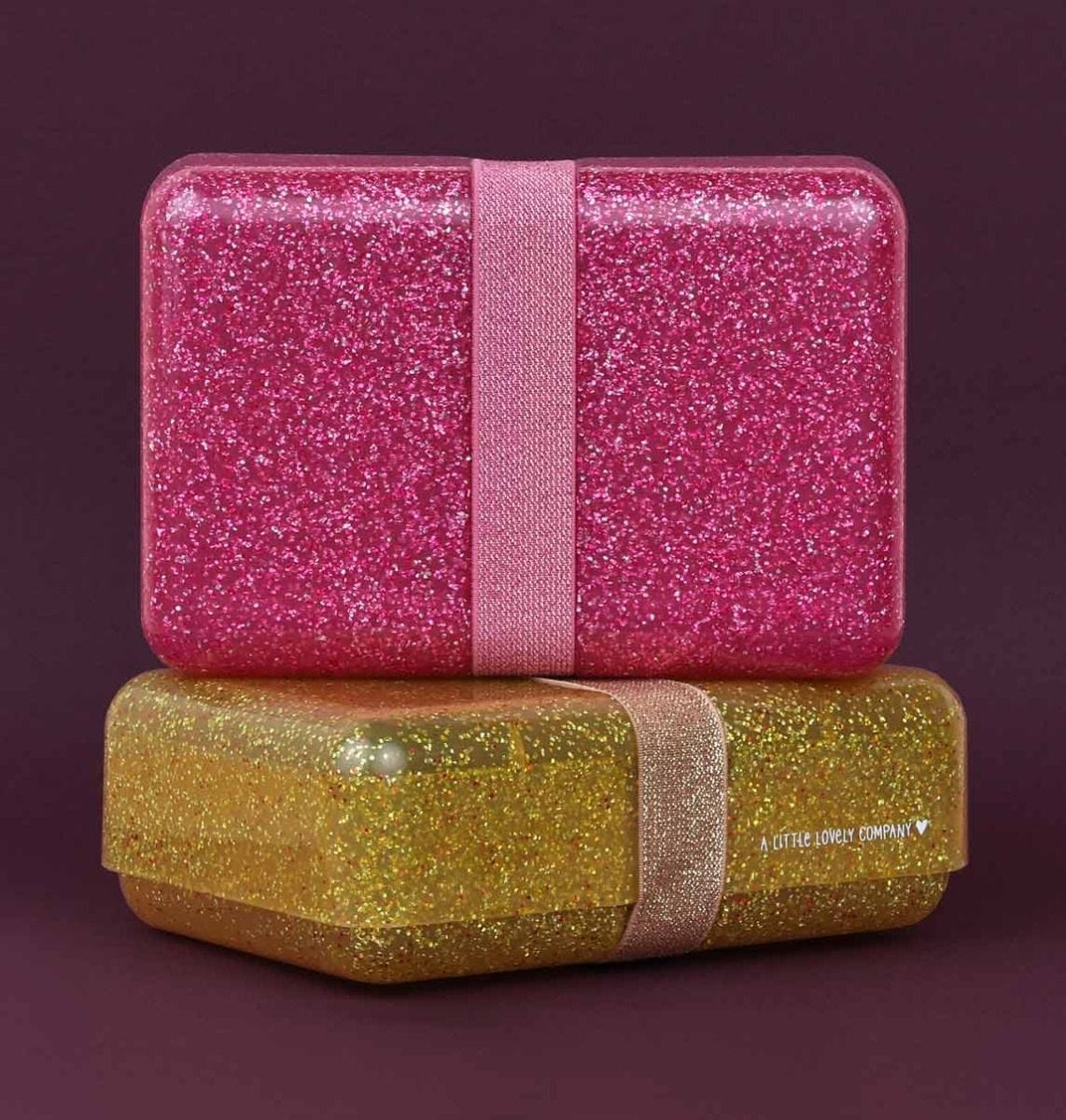 Caixa glitter pink