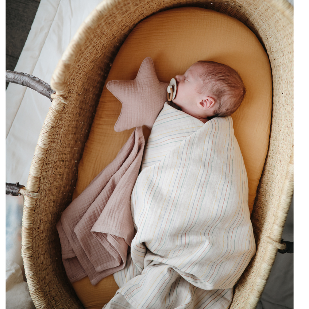 Doudou mushie estrela natural