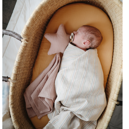 Doudou mushie estrela natural