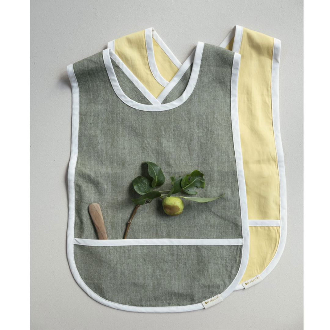 Babete cruzado - verde