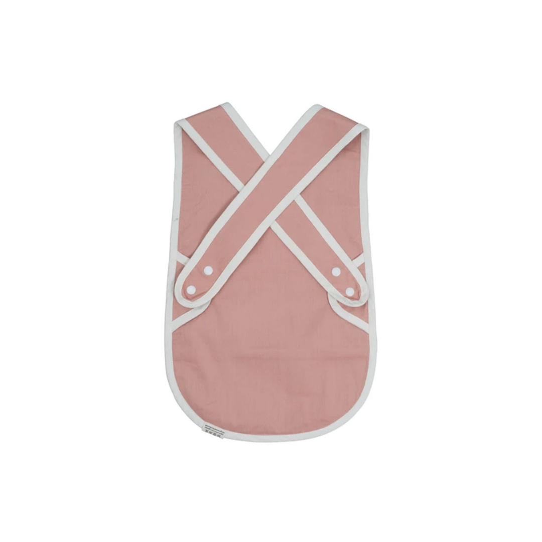 Babete cruzado - rosa