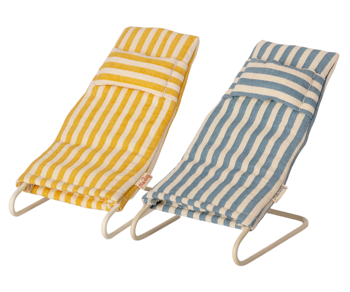 Conjunto de cadeiras de praia