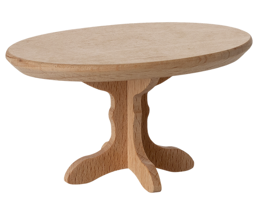 Mesa de centro oval