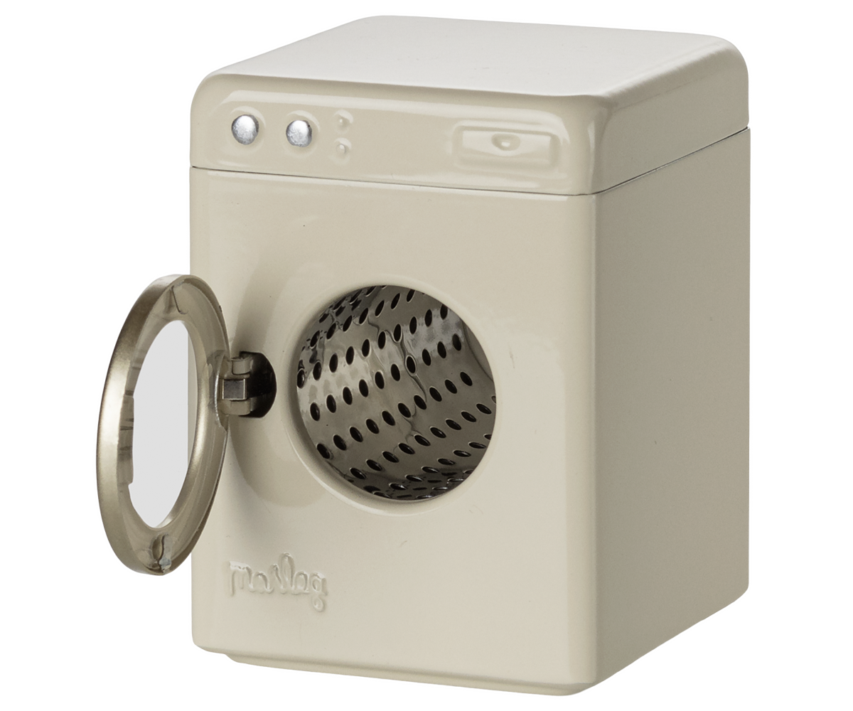 Máquina de lavar, Rato – Branco creme