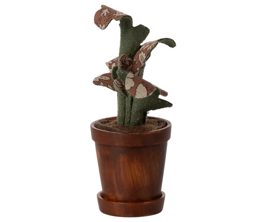 Vaso de flores com planta