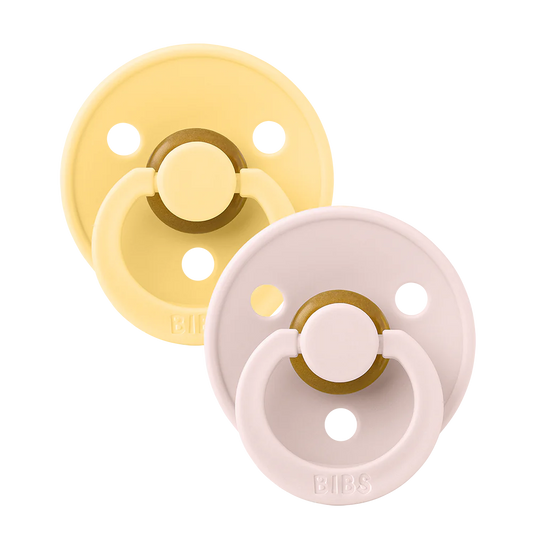 Conj. 2 chuchas BIBS® Pale Butter/Petal