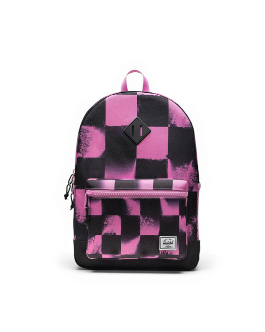 Mochila Heritage Youth - Check Opera Mauve