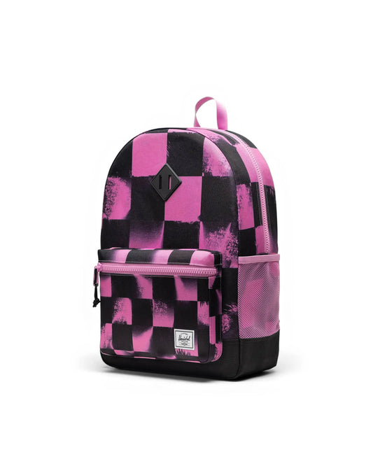 Mochila Heritage Youth - Check Opera Mauve