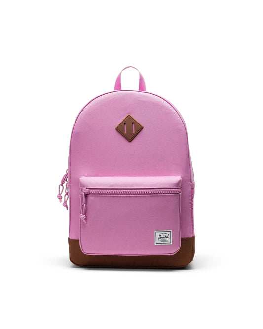 Mochila Heritage Youth - Opera Mauve/Saddle Brown