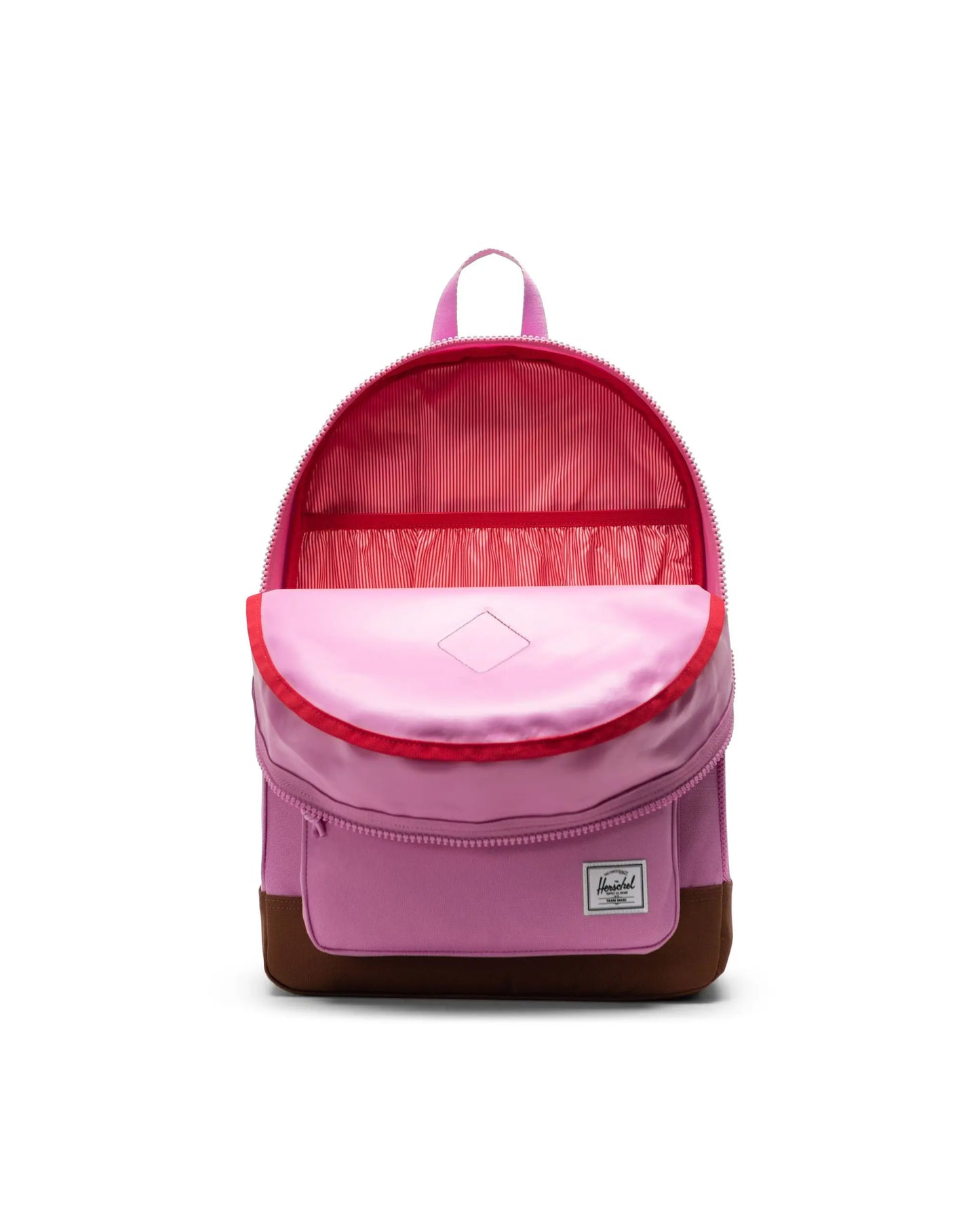 Mochila Heritage Youth - Opera Mauve/Saddle Brown