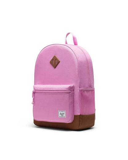 Mochila Heritage Youth - Opera Mauve/Saddle Brown