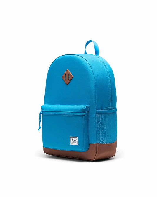 Mochila Heritage Youth - Hawaiian Surf/Saddle Brown