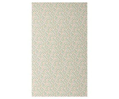 Papel de embrulho berry branches - Verde