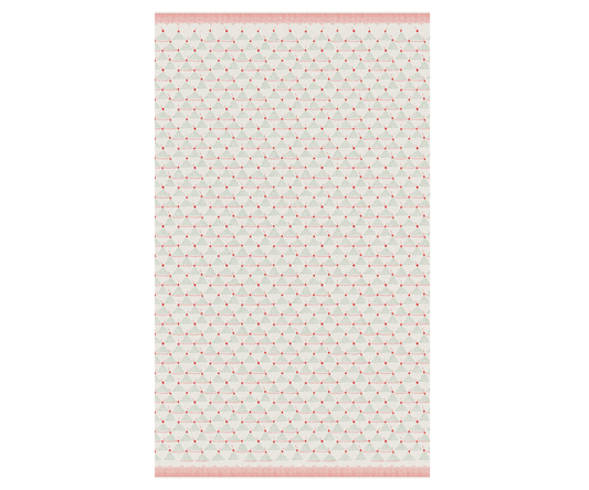 Papel de embrulho cherry red