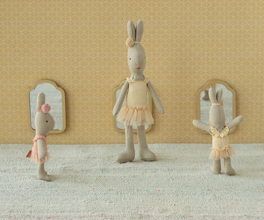 Coelho, Tamanho 1 - Maillot de Ballet com tutu creme