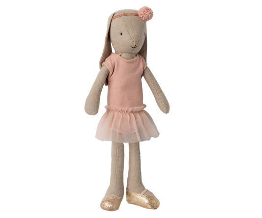 Coelhinha, Tamanho 2 - Maillot de ballet com tutu rosa