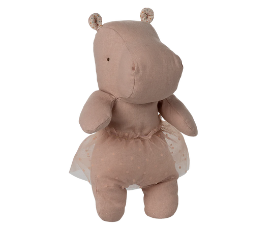 Safari Friends, Hipopótamo com saia, Pequeno - Rosa claro