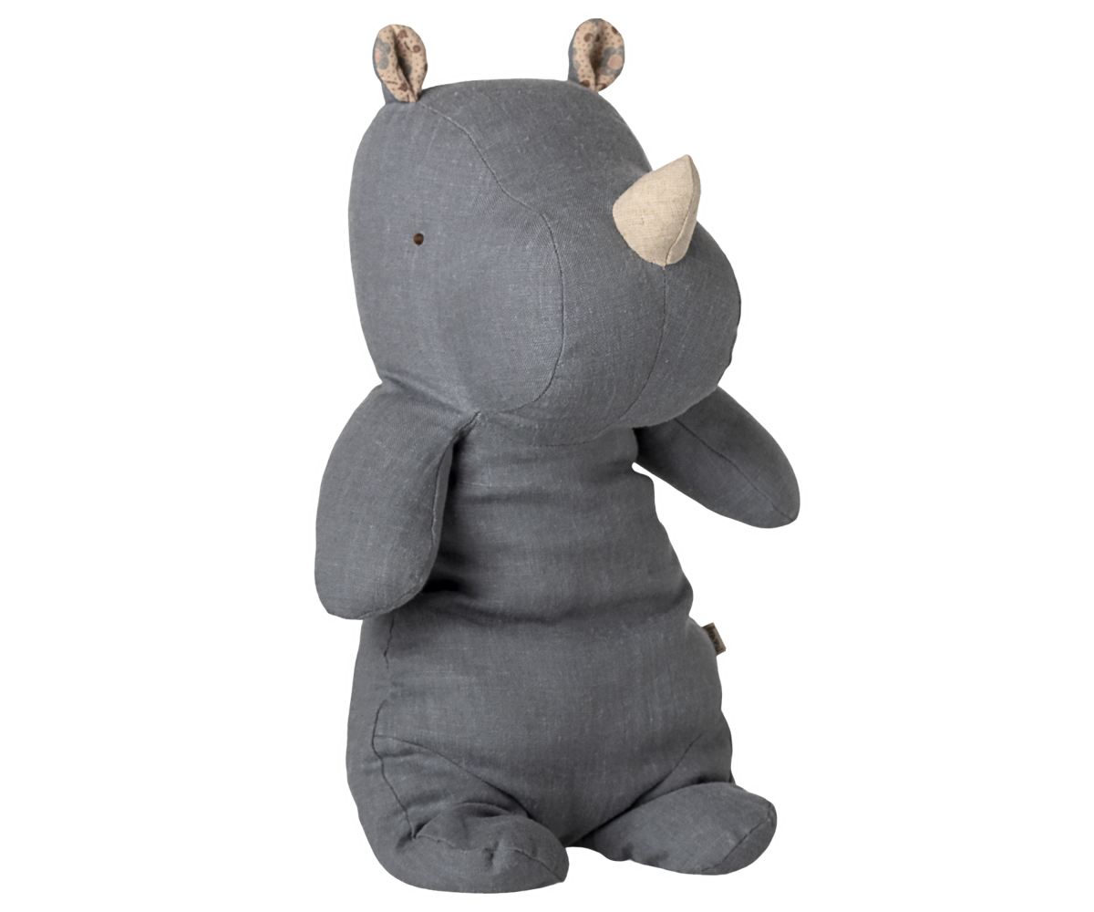 Safari Friends, Rinoceronte, Médio – Azul Dusty