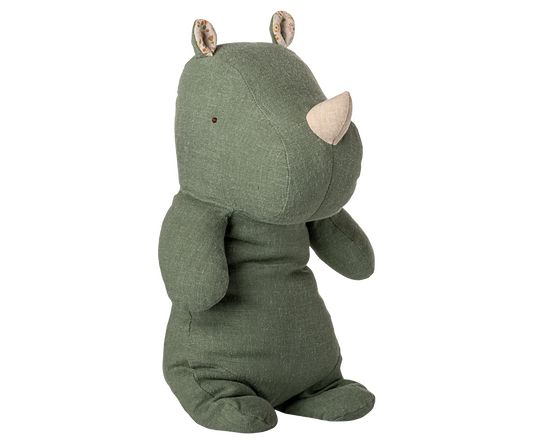 Safari Friends, Rinoceronte, Médio – Verde sálvia