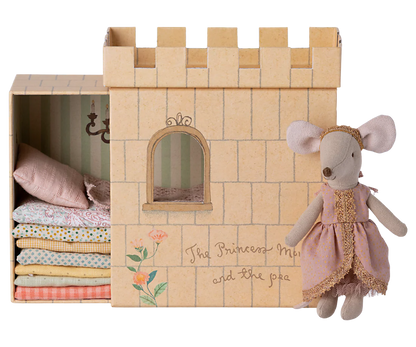 Ratinho Princesa e a ervilha no castelo