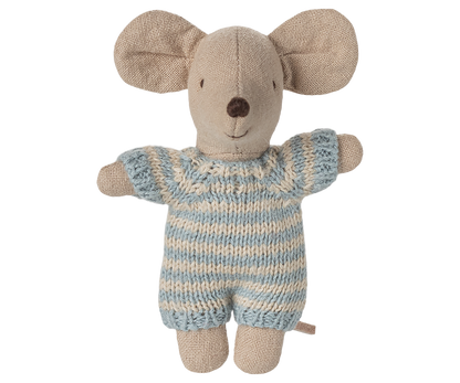 Ratinho bebé na alcofa – Azul