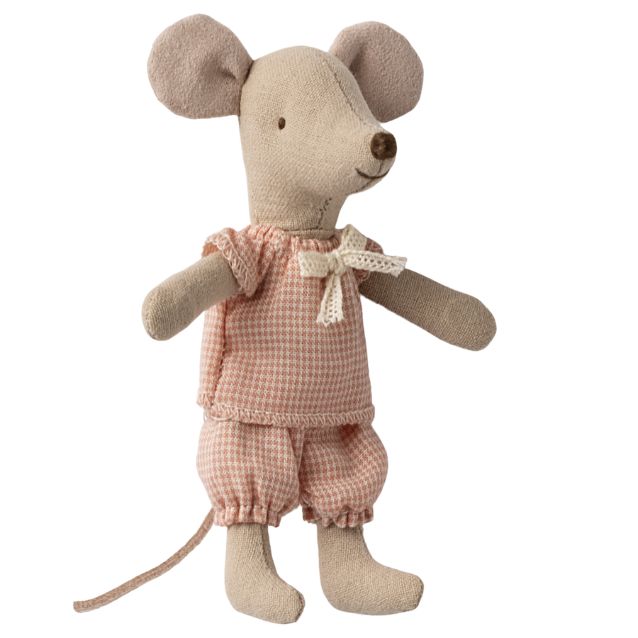 Ratinha Irmã mais nova na caixa de fósforos