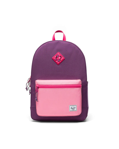 Mochila Heritage Youth 26lt Sunset Prpl/Scht Pnk/Fsha Prpl
