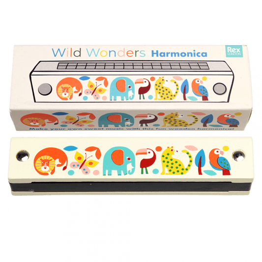 Harmónica de madeira wild wonders