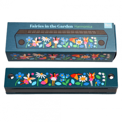 Harmónica de madeira fadas