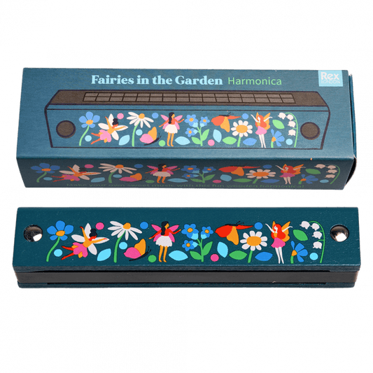 Harmónica de madeira fadas