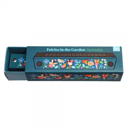 Harmónica de madeira fadas