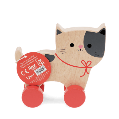 Brinquedo de puxar - gatinho